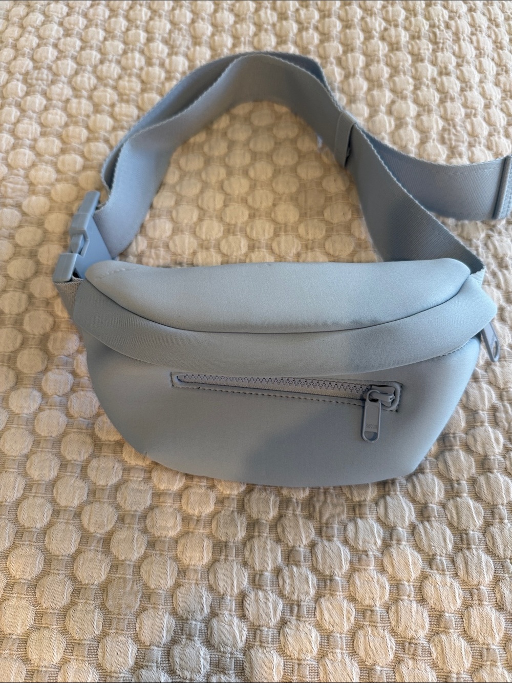 Dagne Dover Light Blue Women's Crossbody Belt Bag Fanny pack